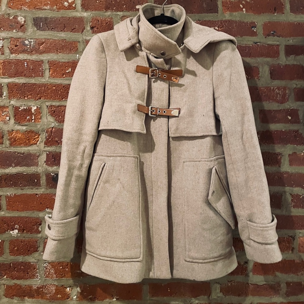 Zara padding-style coat XS